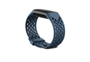 Fitbit Charge 5 Accessory Sport Band Deep Sea Blue - Large