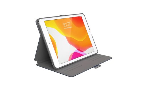 Speck Balance Folio Case for iPad 9/8/7th gen 10.2 Arcardia Navy/Moody Grey