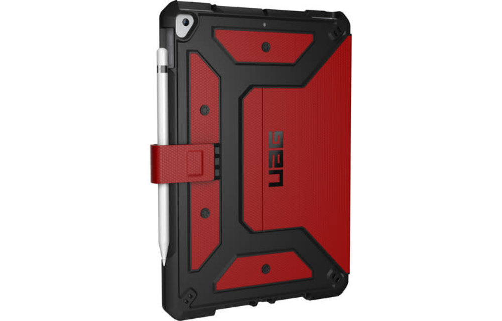 UAG Metropolis Folio Case iPad Pro 11" 1/2/M1gen iPad Air4 10.9 Magma Red NOT Compatible /w Smart Keyboard Folio or Magic Keyboard