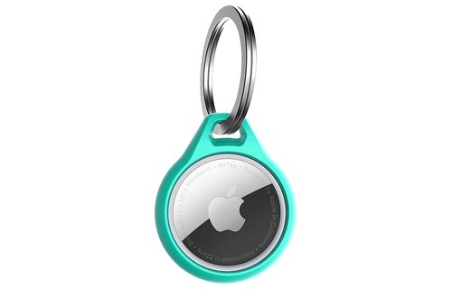 ItSkins Air Solid Cover Keychain for AirTag Tiffany Green