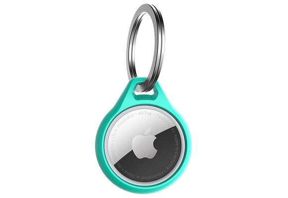 ItSkins Air Solid Cover Keychain for AirTag Tiffany Green