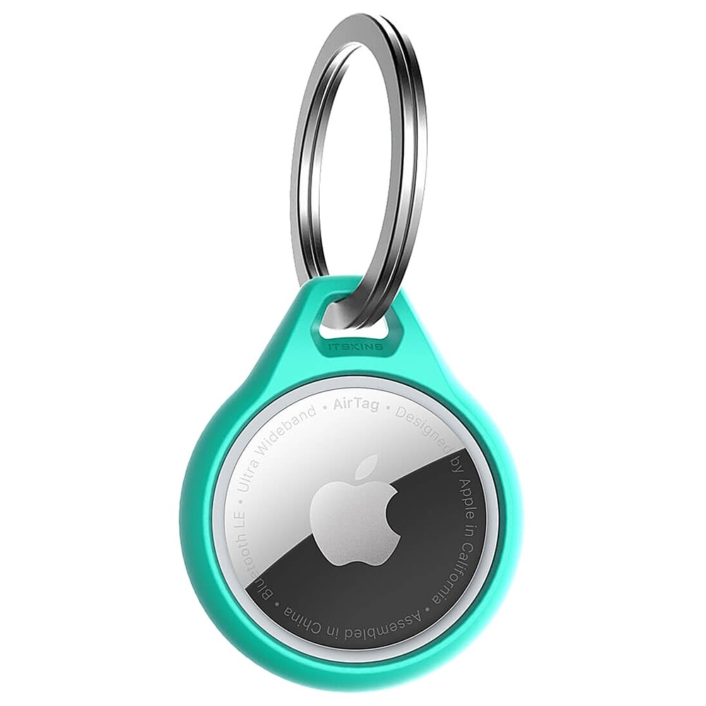 ItSkins Air Solid Cover Keychain for AirTag Tiffany Green