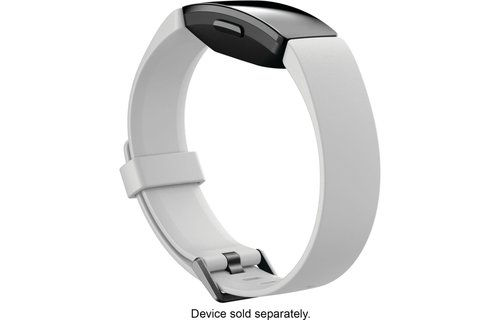 Fitbit InspireHR, Inspire, Ace2 Classic Accessory Band White Large WHILE SUPPLIES LAST