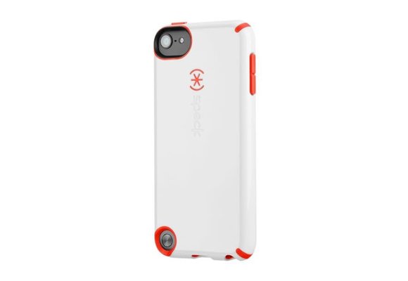 Speck Candyshell Case for iPod touch 6/5 - White/Warning Orange WHILE SUPPLIES LAST