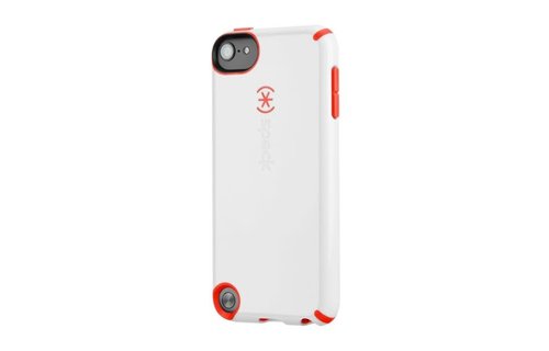 Speck Candyshell Case for iPod touch 6/5 - White/Warning Orange WHILE SUPPLIES LAST