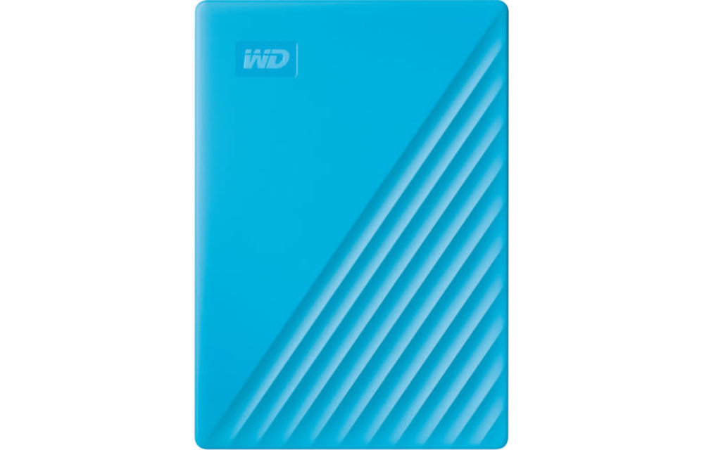 Western Digital 4TB My Passport USB 3.0 Portable External Hard Drive - Blue