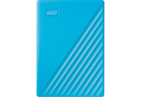 Western Digital 4TB My Passport USB 3.0 Portable External Hard Drive - Blue
