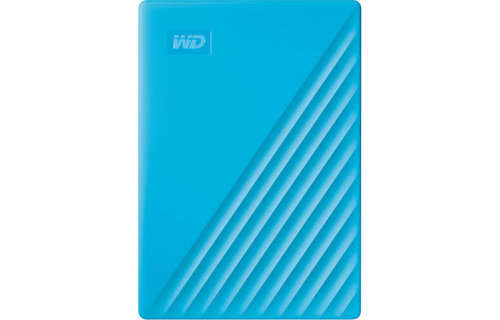 Western Digital 4TB My Passport USB 3.0 Portable External Hard Drive - Blue