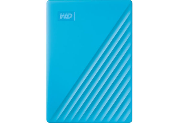 Western Digital 4TB My Passport USB 3.0 Portable External Hard Drive - Blue