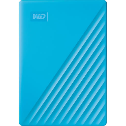 Western Digital 4TB My Passport USB 3.0 Portable External Hard Drive - Blue