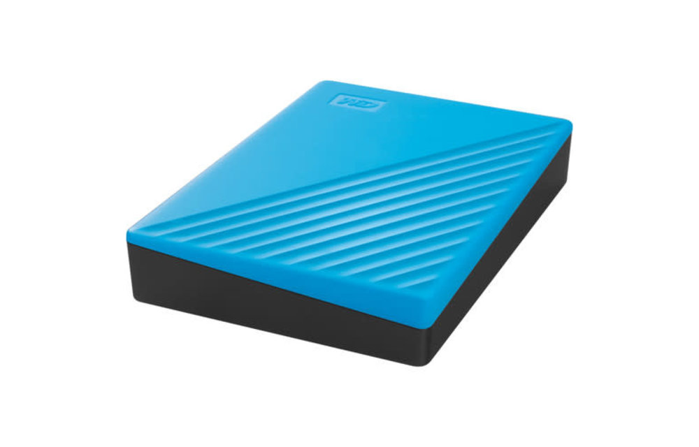 Western Digital 4TB My Passport USB 3.0 Portable External Hard Drive - Blue
