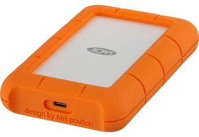 LaCie 5TB Rugged USB-C External Hard Drive (includes USB-C to USB-C cable ONLY)
