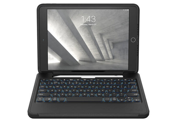 ZAGG Rugged Messenger Wireless Keyboard Folio Case for iPad 10.2”