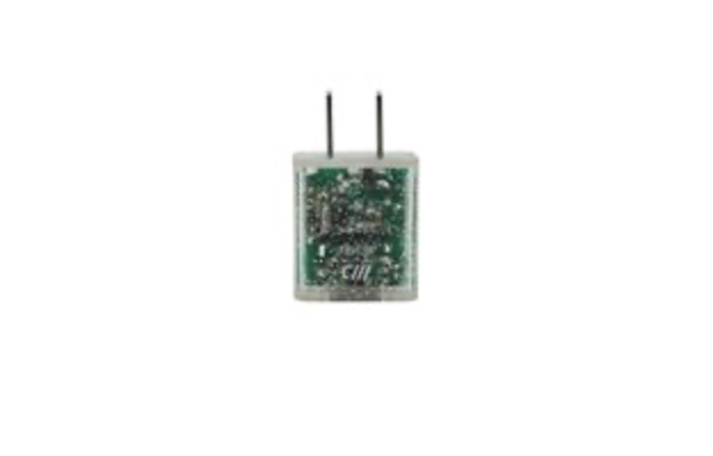Candywirez Dual USB Port Wall Charger 2.1A - Clear WHILE SUPPLIES LAST
