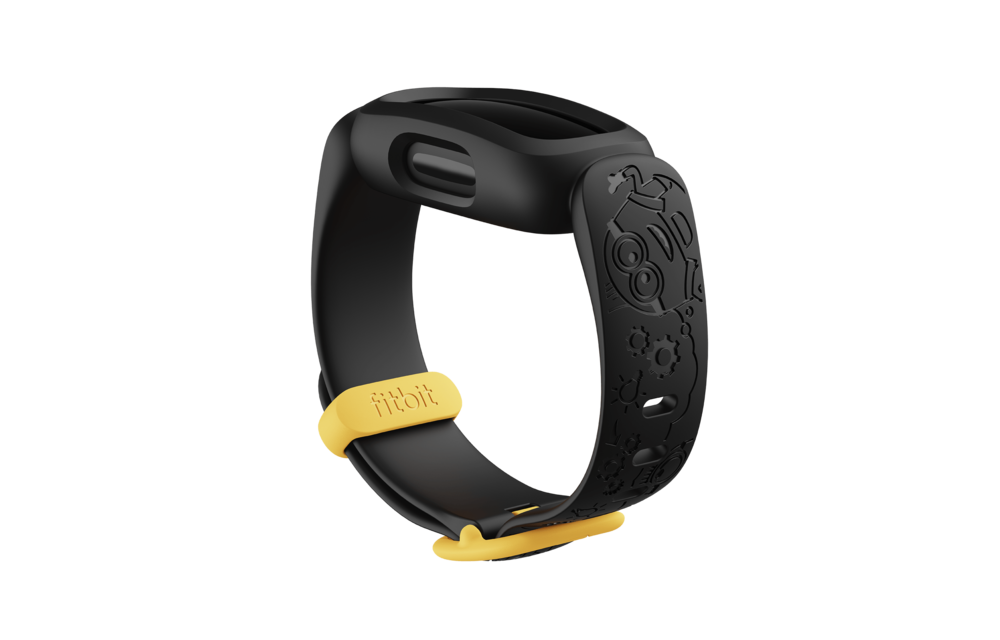 Fitbit Ace 3 Accessory Band Minions Mischief Black