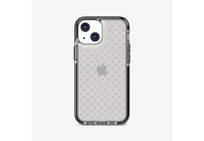 Tech21 Evo Check Case for iPhone 13/12 Mini Smokey Black