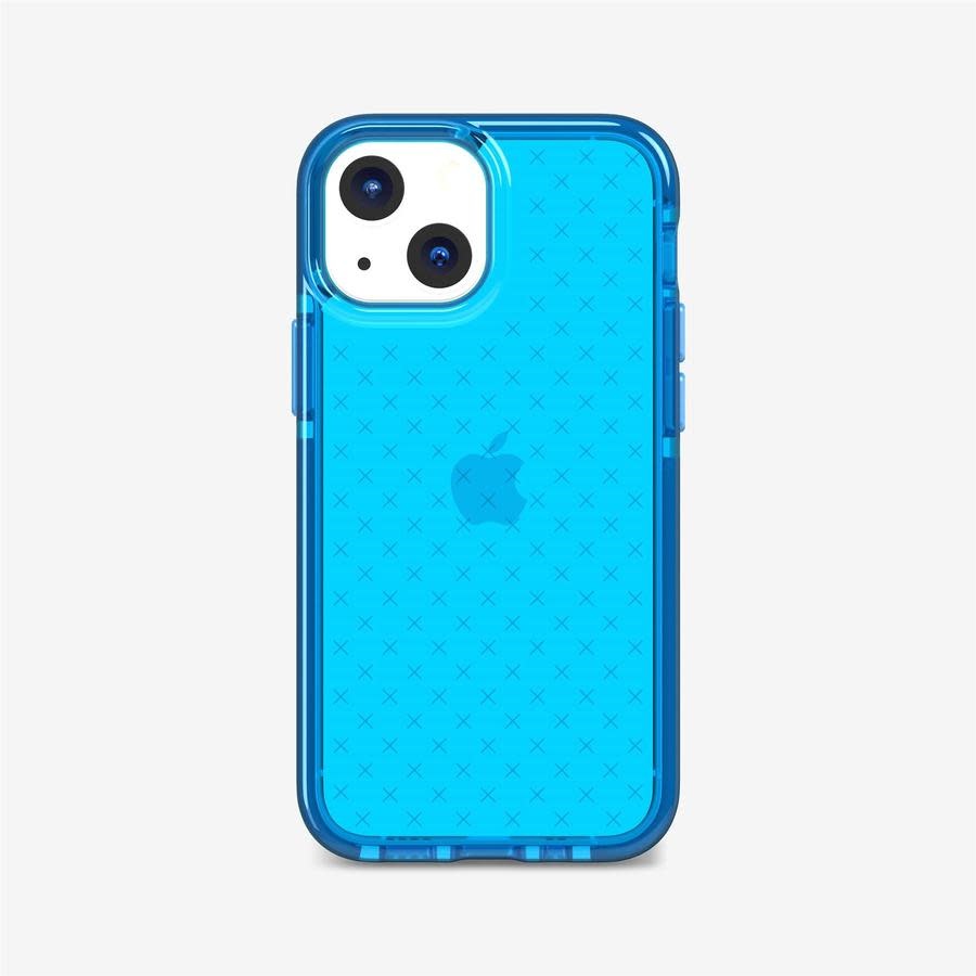 Tech21 Evo Check Case for iPhone 13/12 Mini Classic Blue