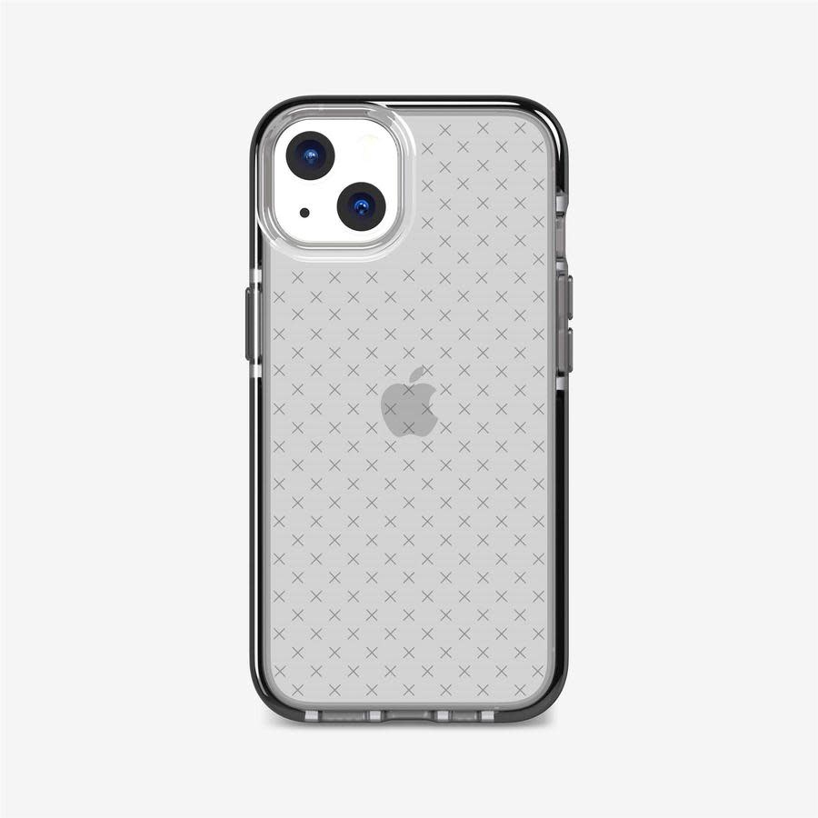 Tech21 Evo Check Case for iPhone 13 Smokey Black