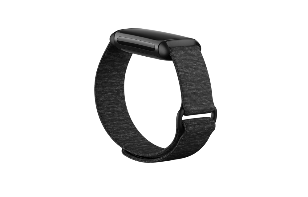 Fitbit Charge 5 Accessory Hook & Loop Band Charcoal - Large