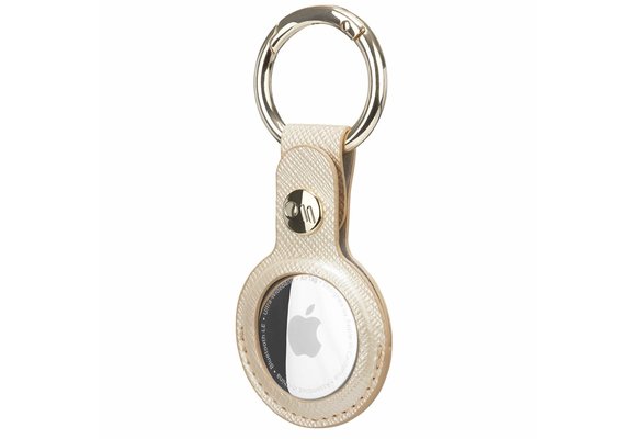 Case-Mate AirTag Keychain Case Gold