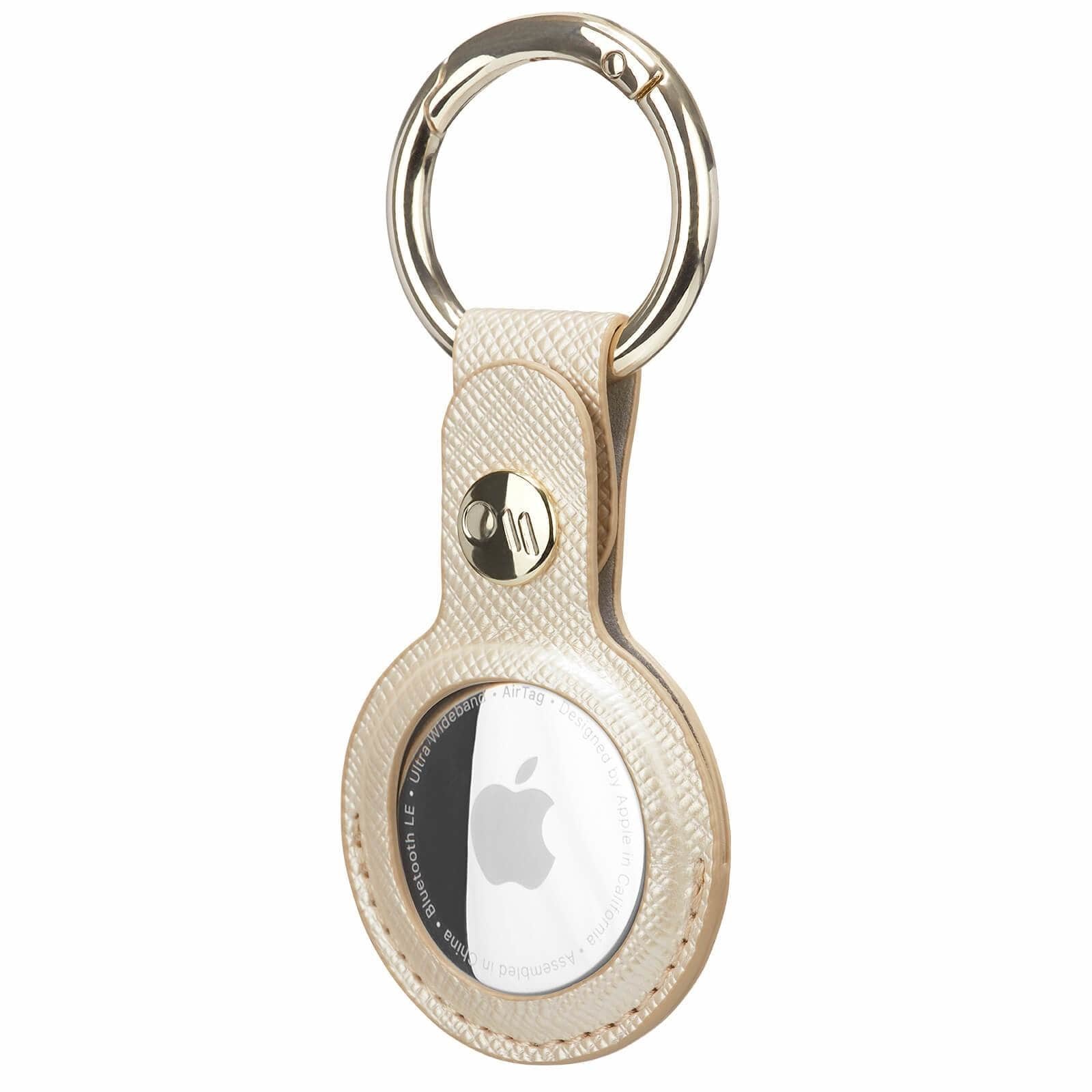 Case-Mate AirTag Keychain Case Gold