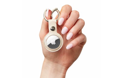 Case-Mate AirTag Keychain Case Gold