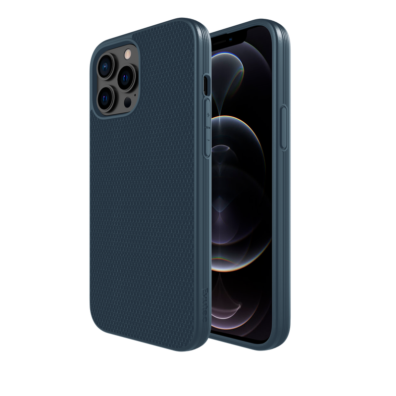 Evutec Ballistic Nylon Case with AFIX+ Mount for iPhone 13  Pro -  Blue Nylon