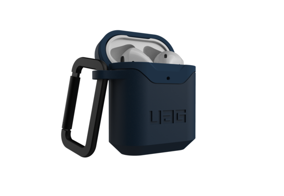 UAG Standard Issue Silicone_001 Case for AirPods 1/2 gen  ONLY - Mallard Blue