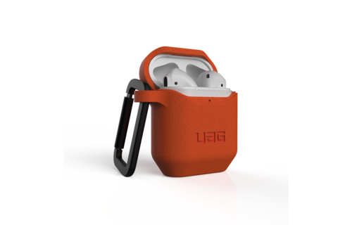 UAG Standard Issue Silicone_001 Case for AirPods 1/2 gen  ONLY - Orange