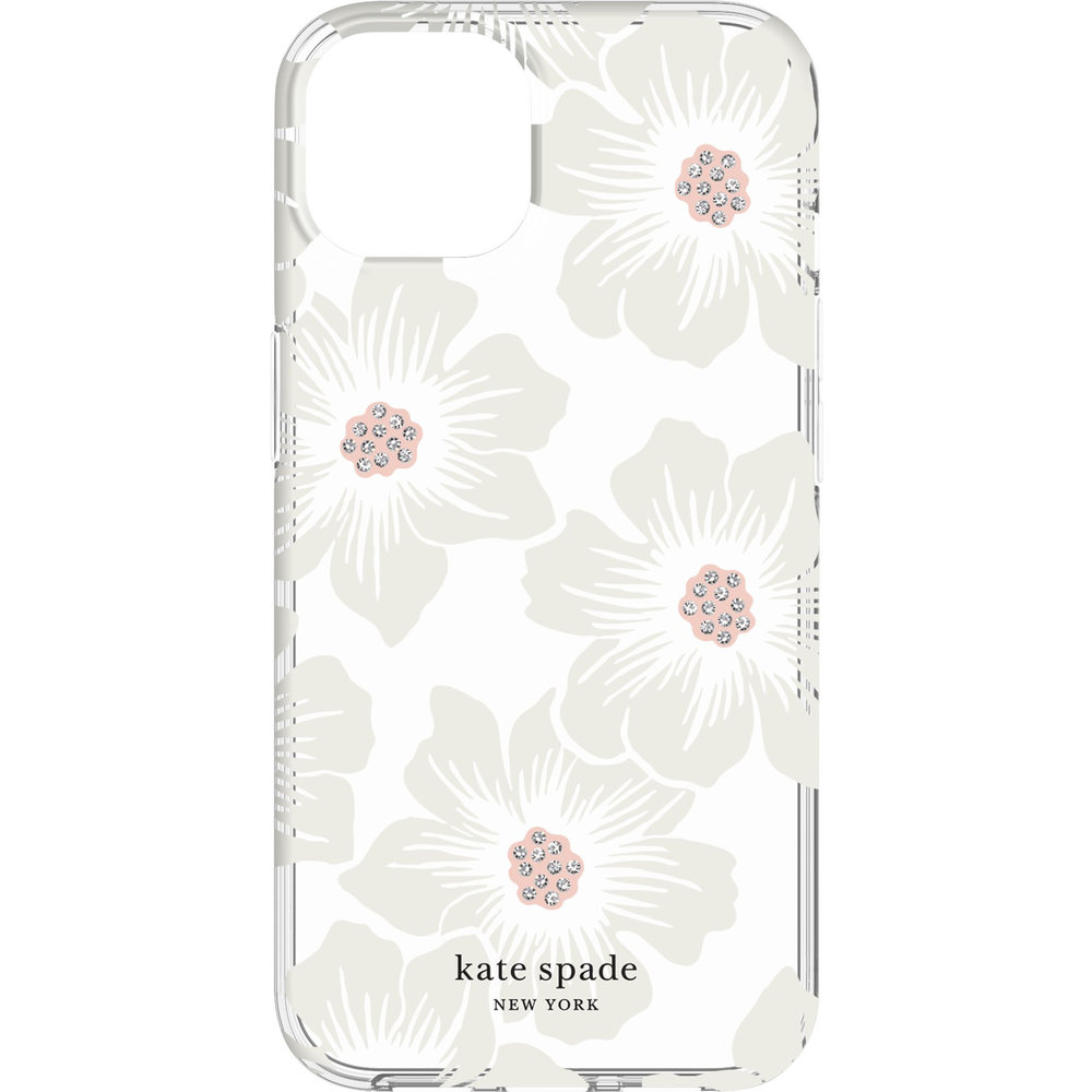 Kate Spade New York Protective Hardshell Case for iPhone 13 - Hollyhock  Floral