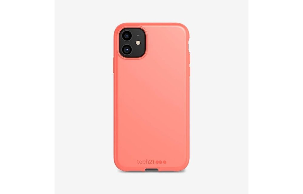 Tech21 Studio Colour Case for iPhone 11 Coral My World WHILE SUPPLIES LAST