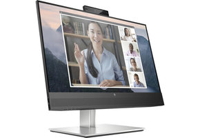 HP E24mv G4 Monitor | 23.8" | 1920 x 1080 | Webcam | Speakers | Mic | Three year warranty | 169L0AA
