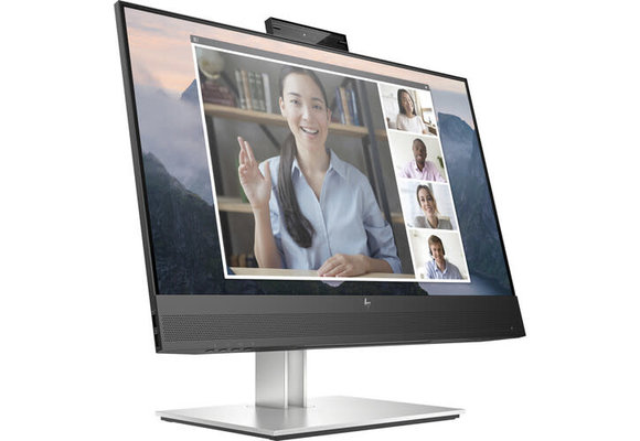 HP E24mv G4 Monitor | 23.8" | 1920 x 1080 | Webcam | Speakers | Mic | Three year warranty | 169L0AA