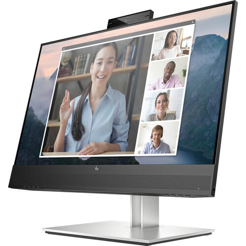 HP E24mv G4 FHD 23.8" Conferencing IPS Monitor (Built in webcam, speakers and mic)