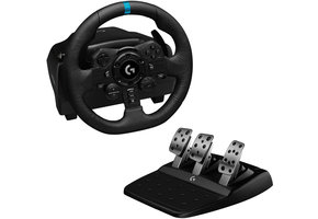 Logitech G923 TRUEFORCE Racing Wheel and Pedals for PS4/PS5 and PC
