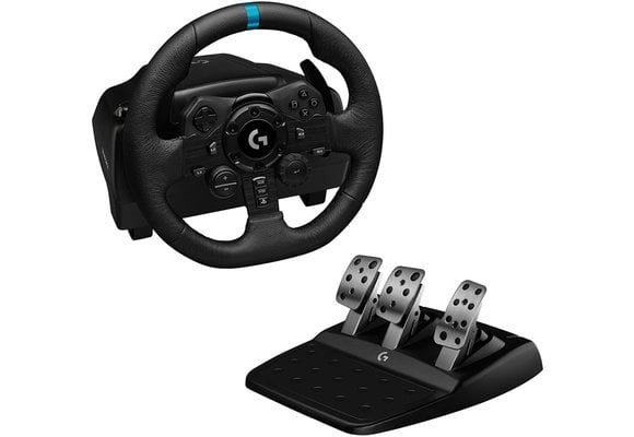 Logitech G923 TRUEFORCE Racing Wheel and Pedals for PS4/PS5 and PC