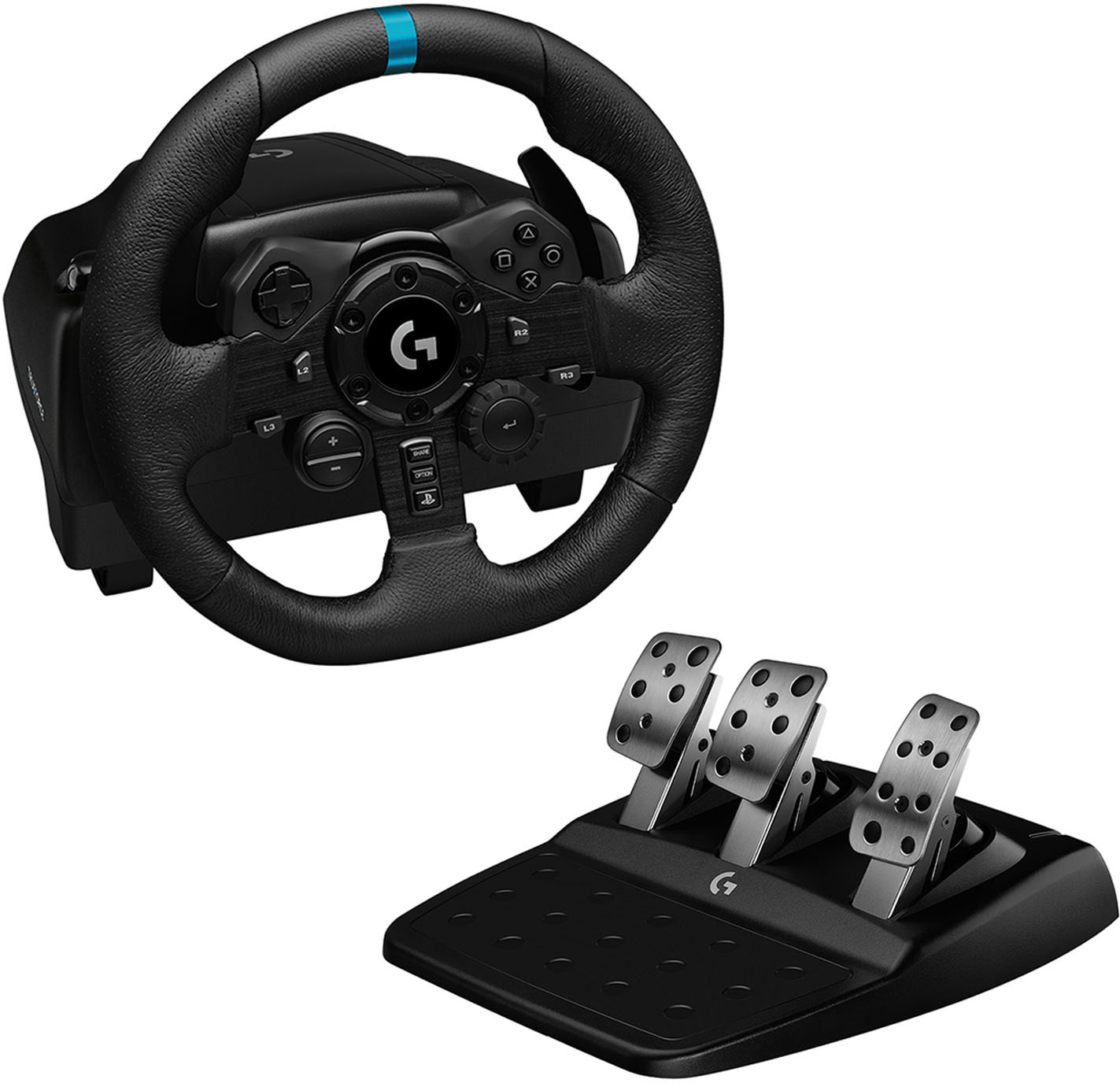 Logitech G923 TRUEFORCE Racing Wheel and Pedals for PS4/PS5 and PC