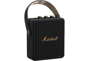 Marshall Stockwell II Bluetooth Speaker Black and Brass