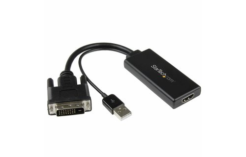 Startech DVI to HDMI Video Adapter with USB Power and Audio - 1080p SPECIAL ORDER ONLY