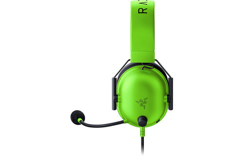 Razer BlackShark V2 X Wired 3.5mm CONNECTION 7.1 Surround Sound Gaming Headset for PC, PS4, PS5, Switch, Xbox One, Series X|S - Green