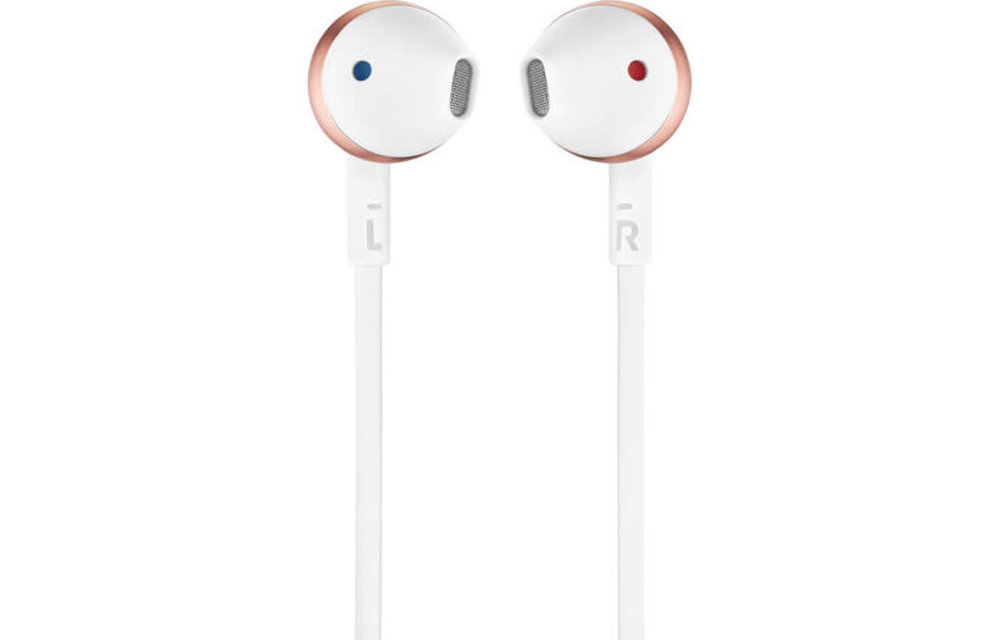 JBL Tune 205 In-Ear Wired Earphones Rose Gold (No returns once opened for In-Ear devices)