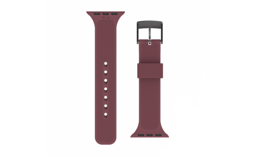 UAG [U] Dot Silicone Strap  for Apple Watch 38/40/41mm - Aubergine