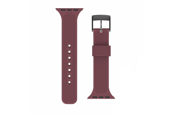 UAG [U] Dot Silicone Strap  for Apple Watch 38/40/41mm - Aubergine