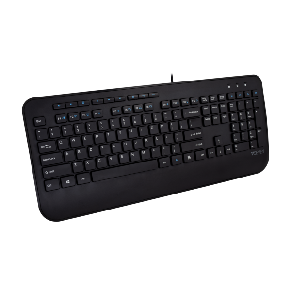 V7 USB Keyboard - Black
