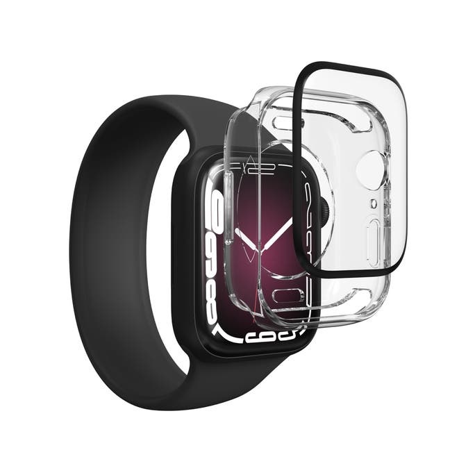 ZAGG GlassFusion 360 Screen Protector for Apple Watch 45mm Series 8/7 Clear