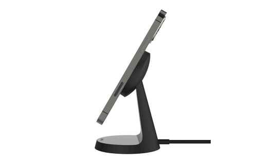 Belkin BOOST↑CHARGE™ Magnetic Wireless Charging Stand with MagSafe 7.5W Black (USB-C charging cable and adapter NOT INCLUDED) WHILE SUPPLIES LAST