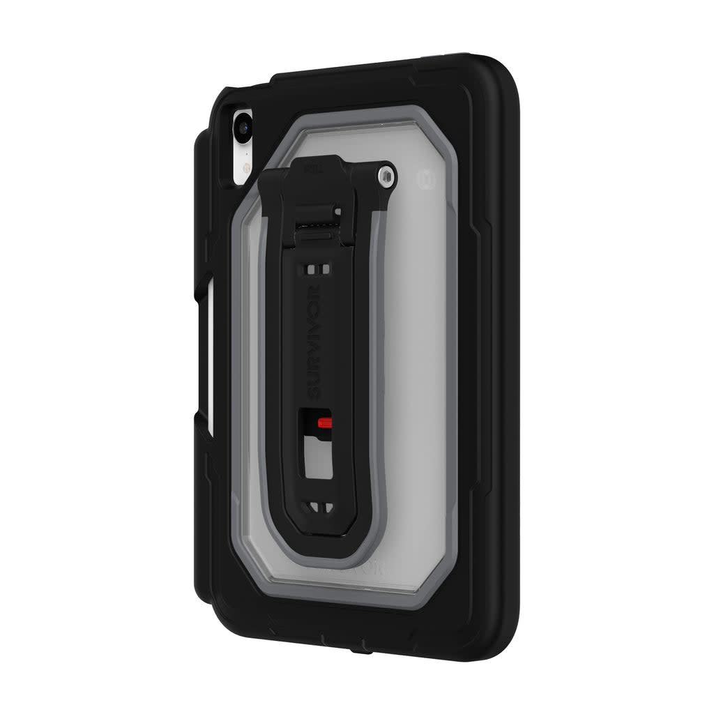 Griffin Survivor All-Terrain Case for iPad Mini 6/7 Black