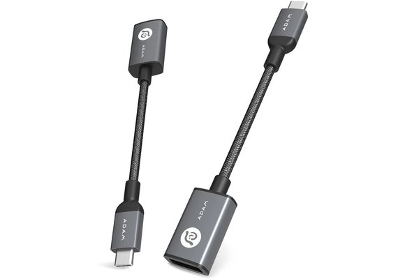 Adam Elements CASA F13 USB-C to USB-A Adapter Gray (WHILE SUPPLIES LAST)
