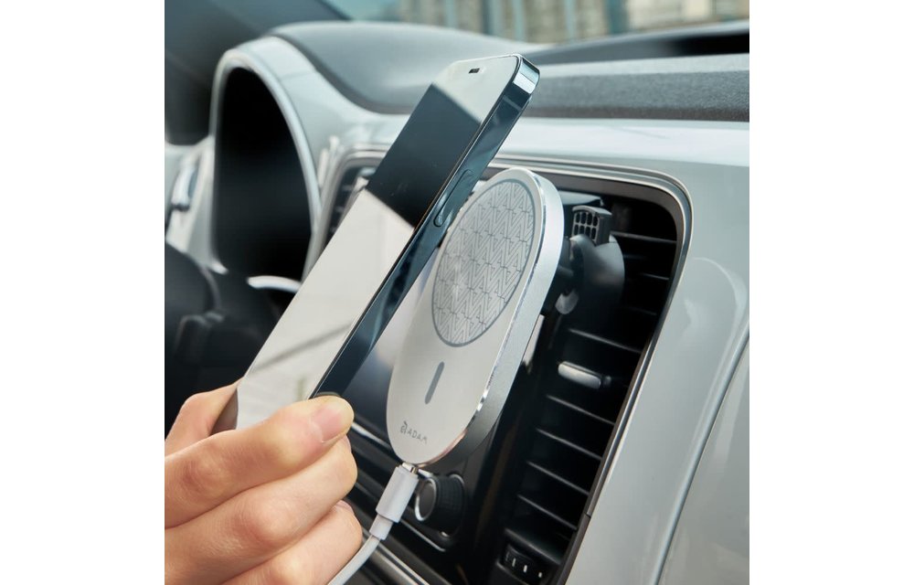 Adam Elements OMNIA C2 Magnetic Wireless Car Charger - White
