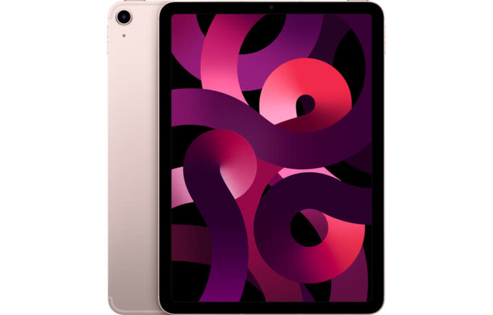 Apple 10.9 iPad Air with M1 Chip (5th Gen, 64GB, Wi-Fi + 5G, Pink)